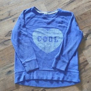 Blue Girls Sweatshirt